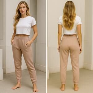 Lunya Tan Track Pants